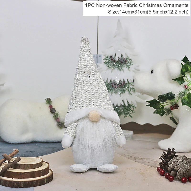Kerst pop decoratie sfeervolle Scandinavische kerstversiering voor thuis