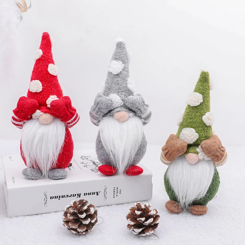 Kerst pop decoratie sfeervolle Scandinavische kerstversiering voor thuis