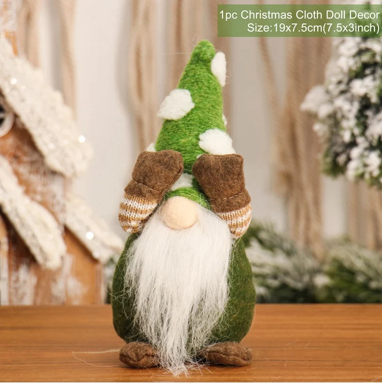 Kerst pop decoratie sfeervolle Scandinavische kerstversiering voor thuis