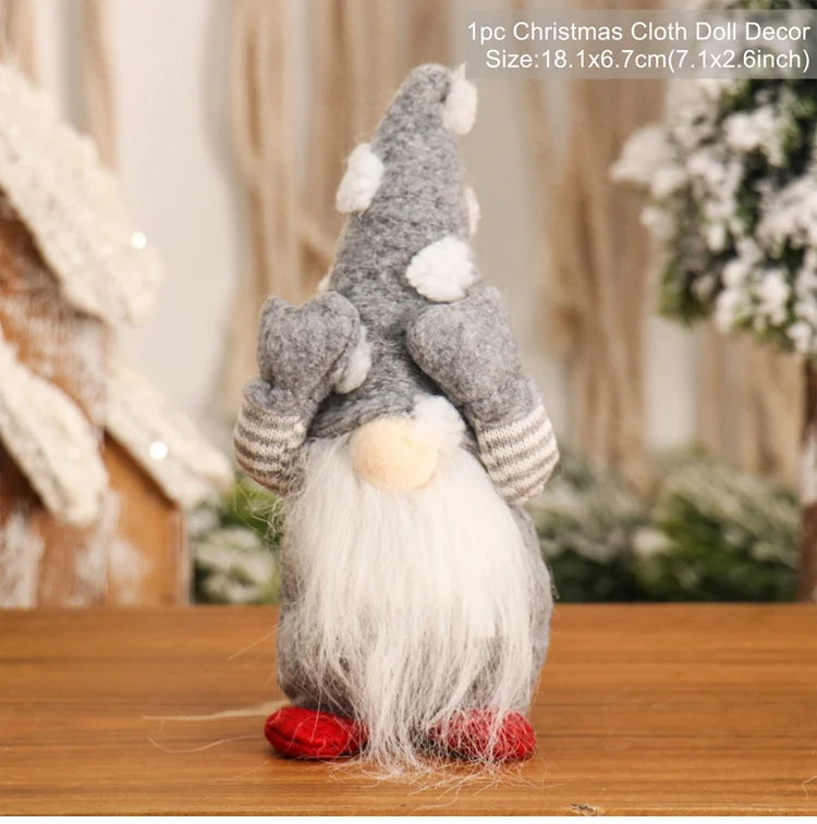 Kerst pop decoratie sfeervolle Scandinavische kerstversiering voor thuis