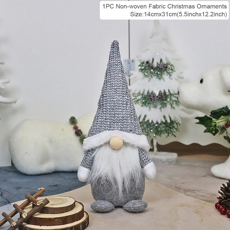 Kerst pop decoratie sfeervolle Scandinavische kerstversiering voor thuis