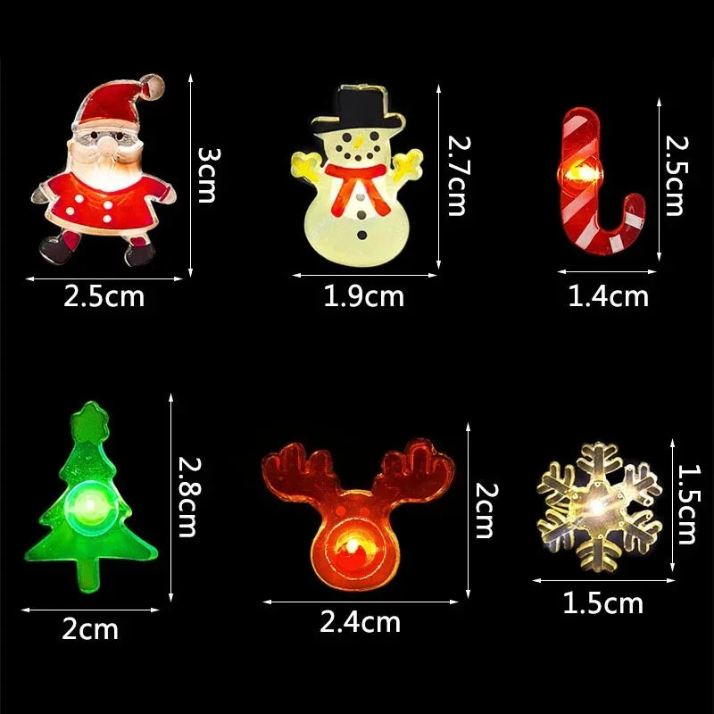 LED Kerstverlichting 2m – 20 Warm Witte Lampjes – Kerstman & Sneeuwpop