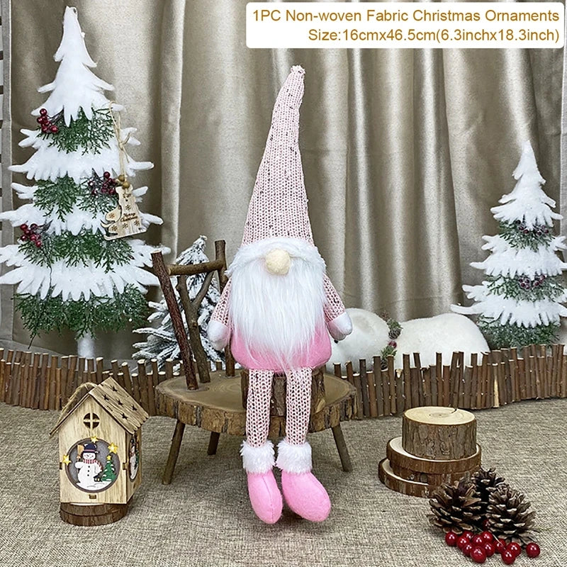 Kerst pop decoratie sfeervolle Scandinavische kerstversiering voor thuis