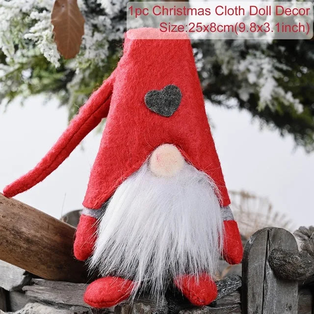 Kerst pop decoratie sfeervolle Scandinavische kerstversiering voor thuis