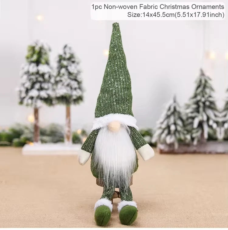 Kerst pop decoratie sfeervolle Scandinavische kerstversiering voor thuis