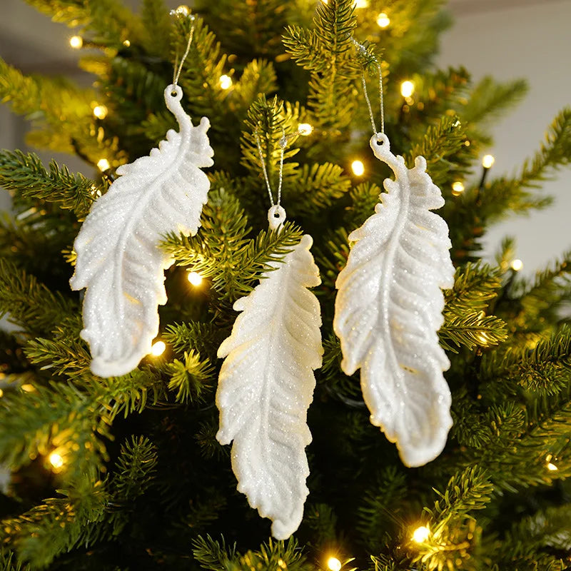 Kerstboom ornament sneeuwvlok engel hert hangdecoratie voor feestdagen