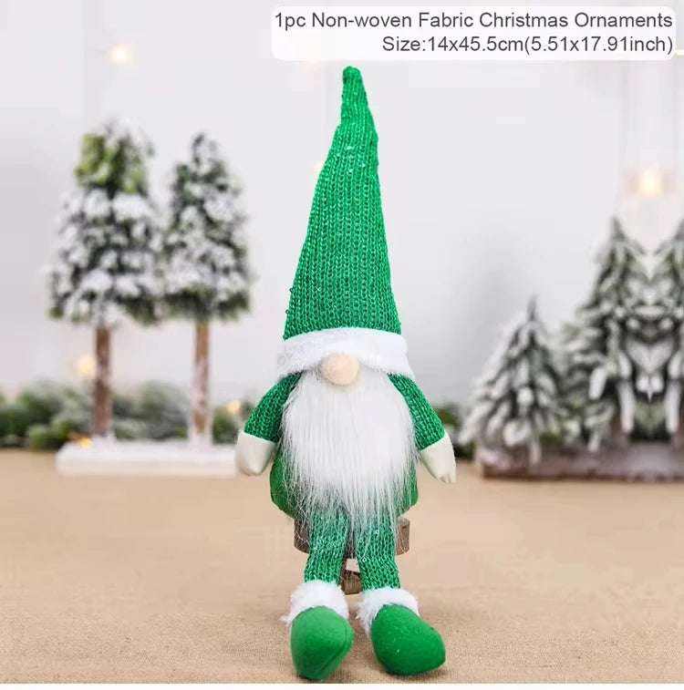 Kerst pop decoratie sfeervolle Scandinavische kerstversiering voor thuis