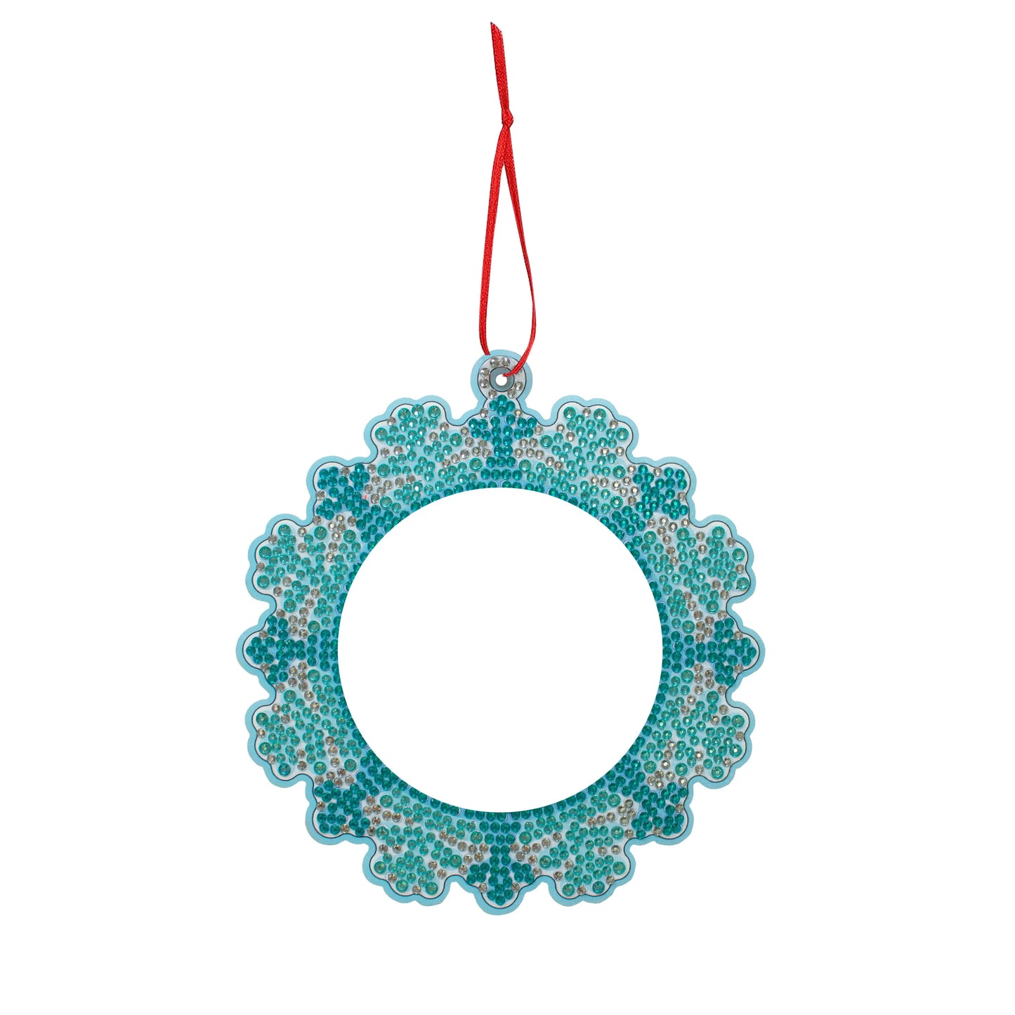 Diamond Painting Kersthangers fotolijst kerstdecoratie set 4 stuks - SDZ006