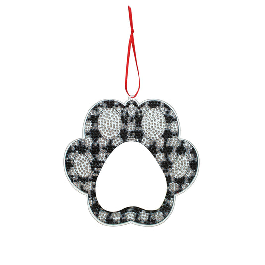 Diamond Painting Kersthangers fotolijst kerstdecoratie set 4 stuks - SDZ005