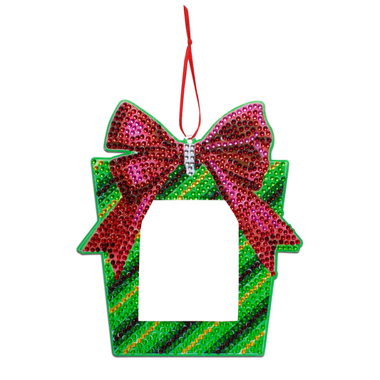 Diamond Painting Kersthangers fotolijst kerstdecoratie set 4 stuks - SDZ001