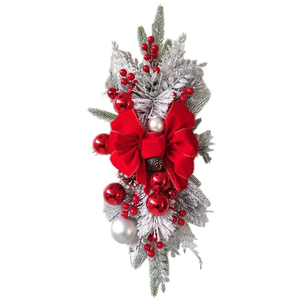 Kerst krans decoratieve guirlande voor deur, raam en muur
