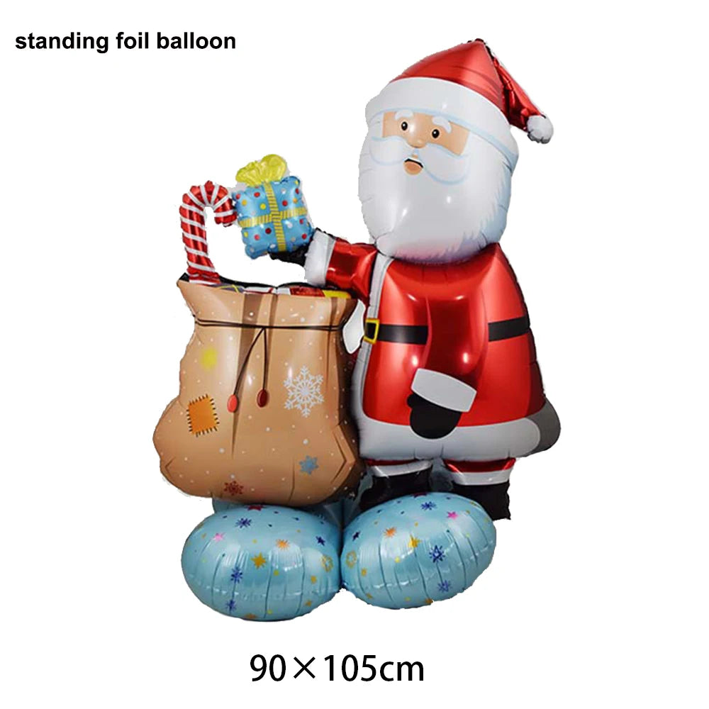 Kerst pop schattige Kerstman, Sneeuwpop, rendier of Kerstboom opblaasbare kerst decoratie