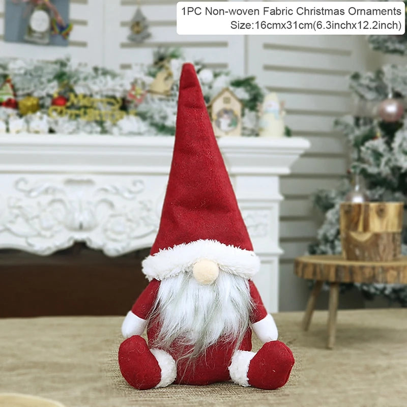 Kerst pop decoratie sfeervolle Scandinavische kerstversiering voor thuis