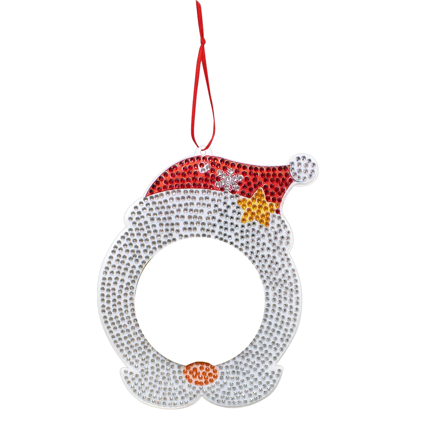 Diamond Painting Kersthangers fotolijst kerstdecoratie set 4 stuks - SDZ002