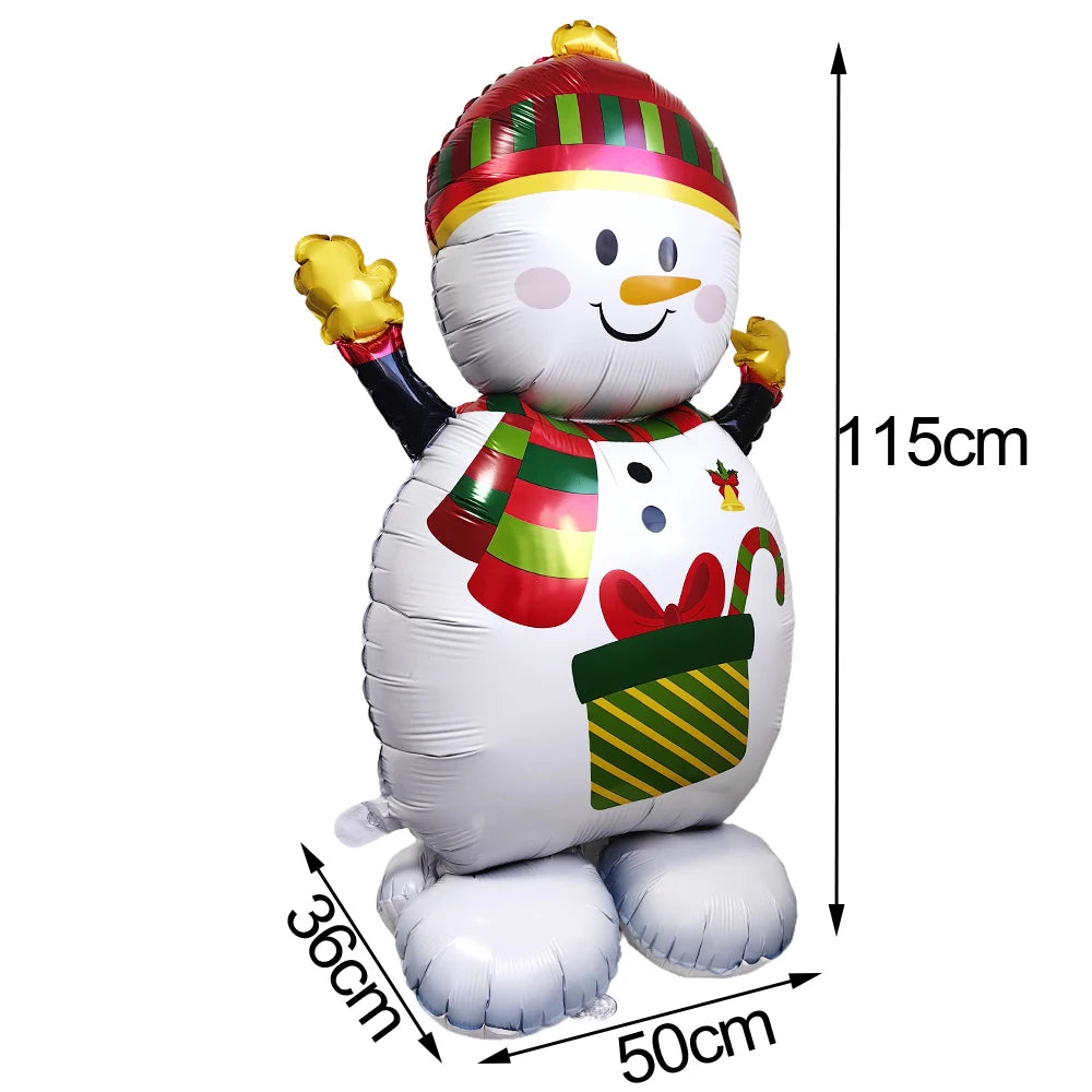 Kerst pop schattige Kerstman, Sneeuwpop, rendier of Kerstboom opblaasbare kerst decoratie