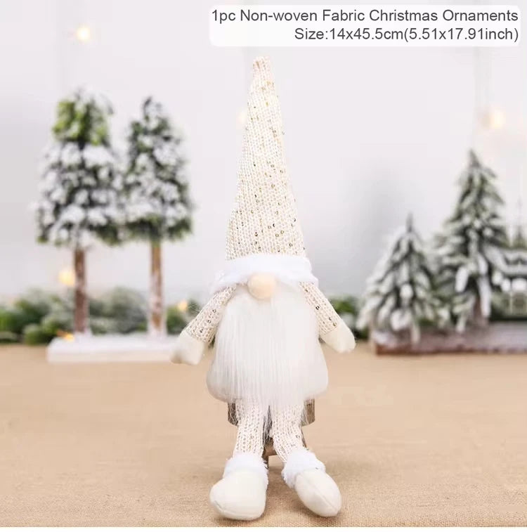 Kerst pop decoratie sfeervolle Scandinavische kerstversiering voor thuis