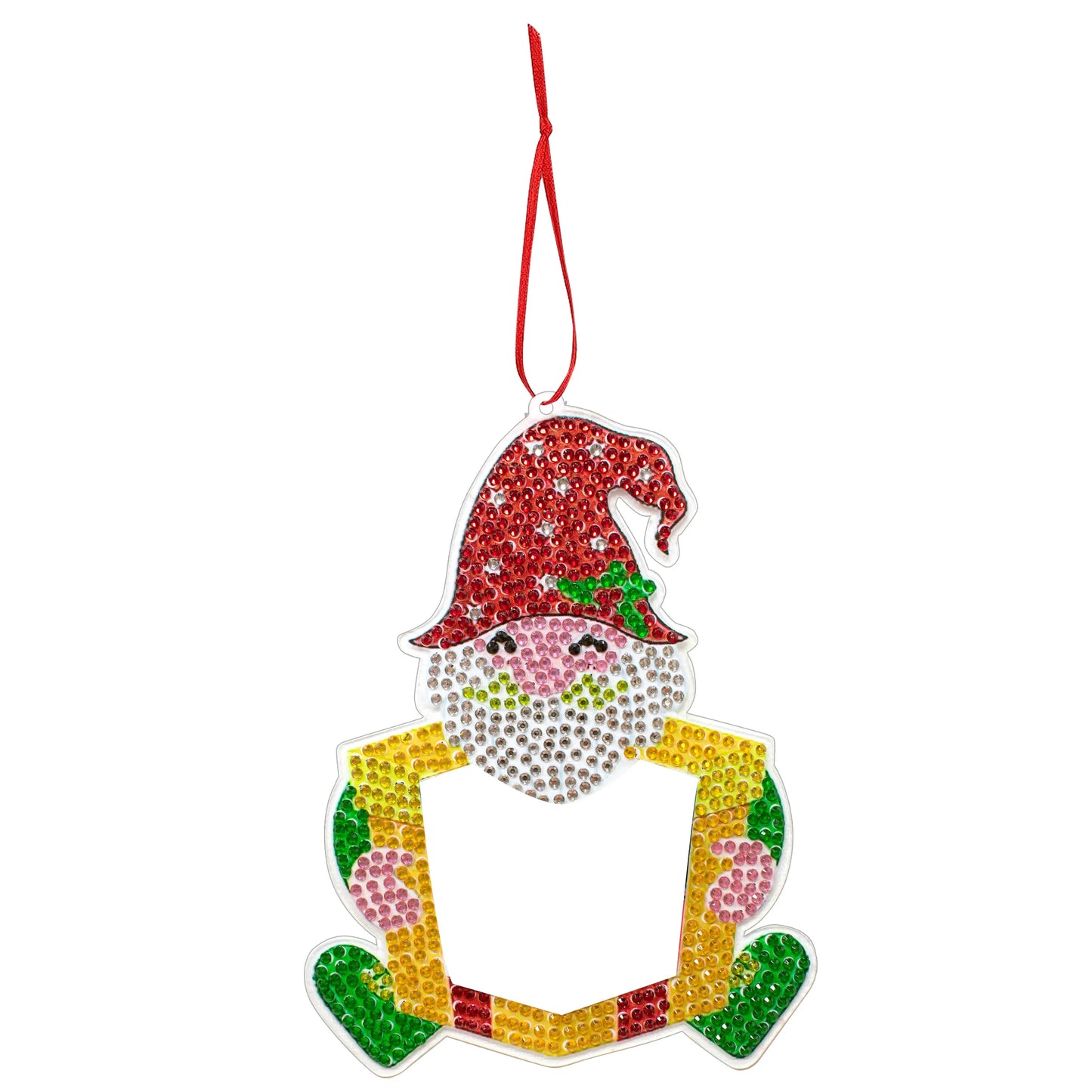 Diamond Painting Kersthangers fotolijst kerstdecoratie set 4 stuks - SDZ004
