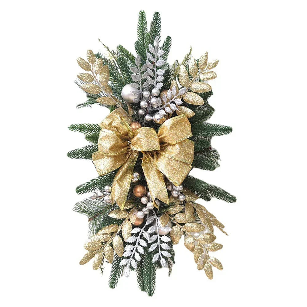 Kerst krans decoratieve guirlande voor deur, raam en muur