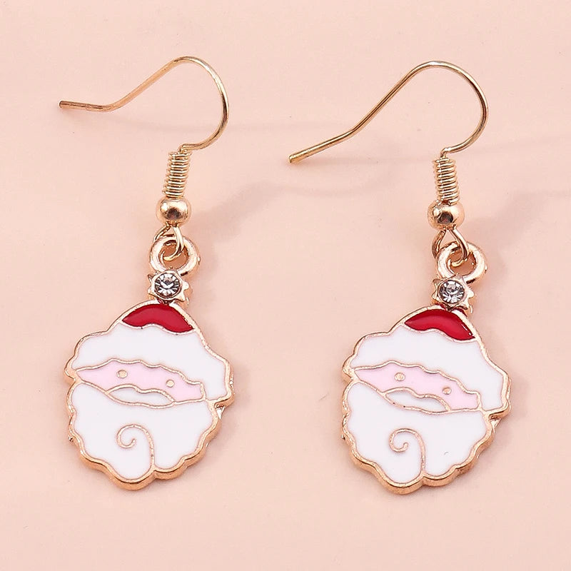 Kerst Oorbellen – Feestelijke oorbellen met Kerst design voor Dames - 025