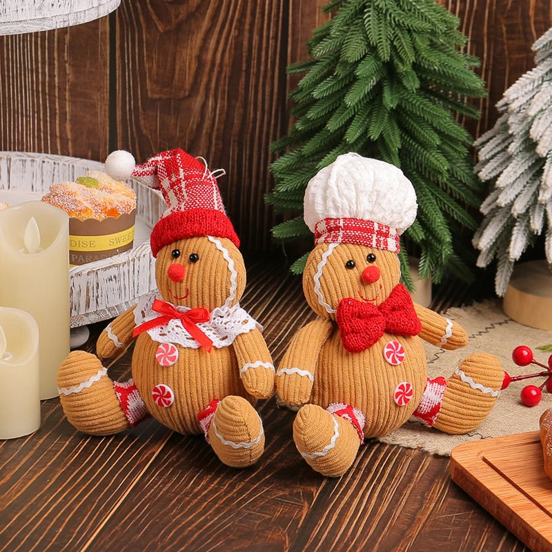 Kerst pop Gingerbread Man kerstboom hanger decoratie 2024