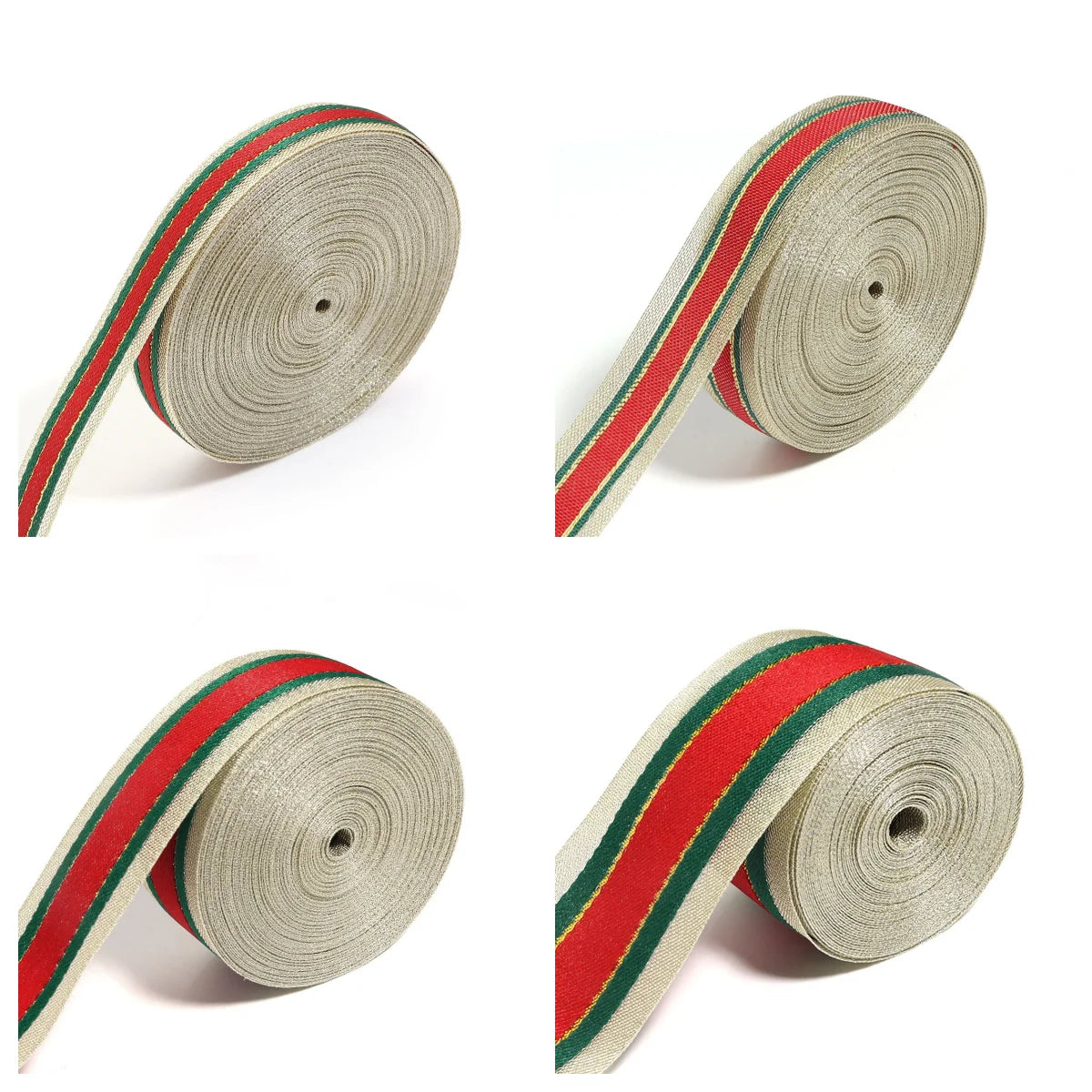 Kerst cadeauverpakking feestelijk lint voor decoratie en geschenken