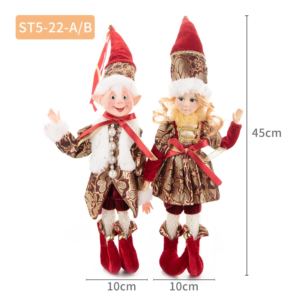 Kerst pop engel hanger meisje decoratie voor kerstboom