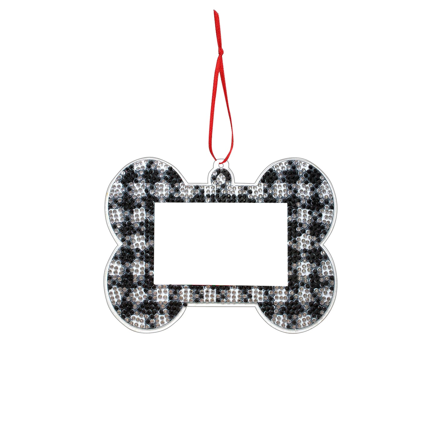Diamond Painting Kersthangers fotolijst kerstdecoratie set 4 stuks - SDZ005