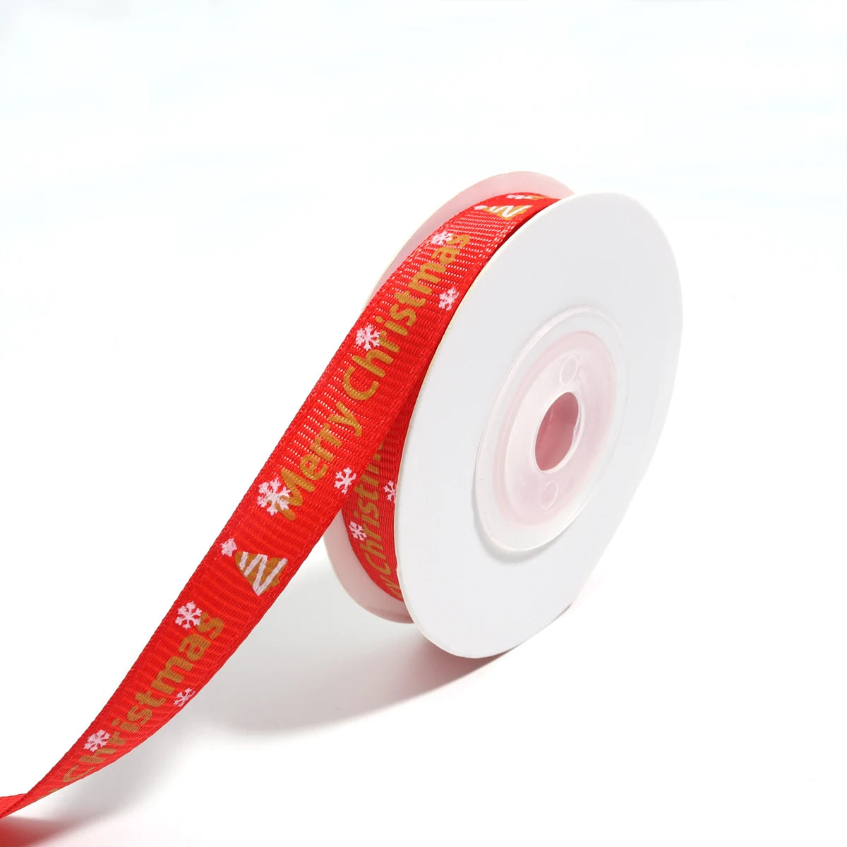 Kerst cadeau lint – 10 meter polyester lint 10mm/20mm bedrukt voor decoratie & inpakken