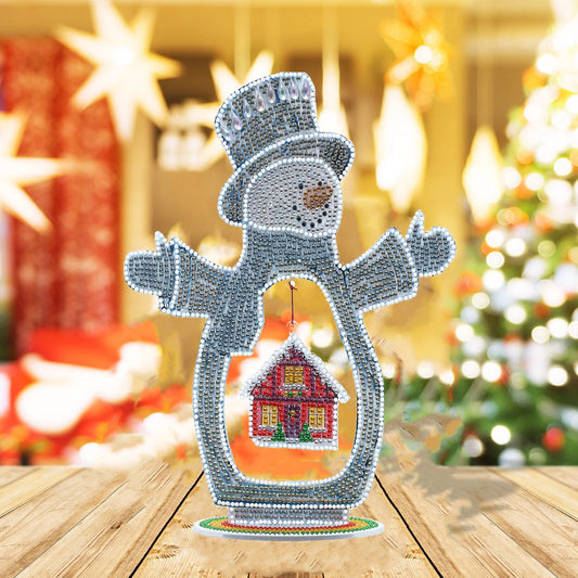 Diamond Painting Tafelornament kerstdecoratie acryl verlichtend kunstwerk - DZ691