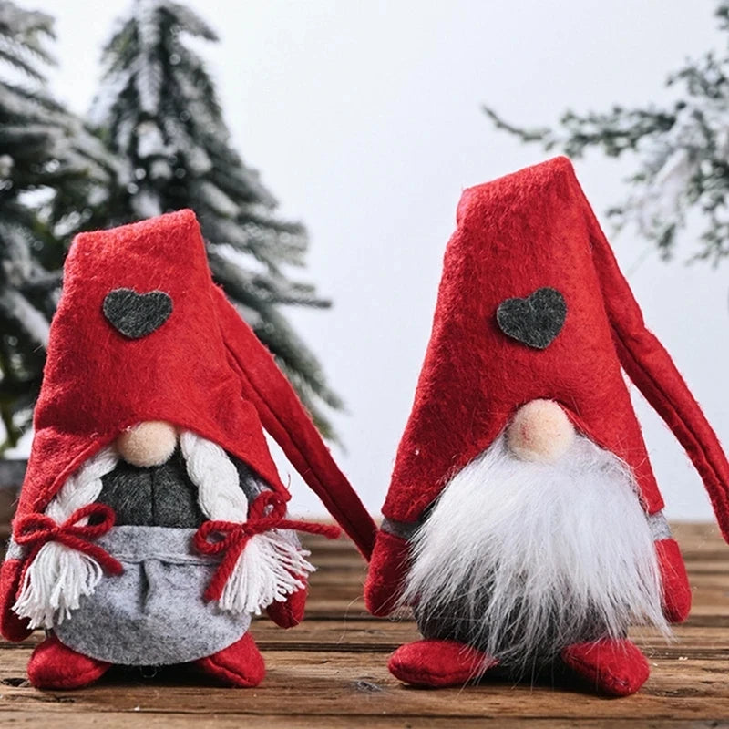 Kerst pop decoratie sfeervolle Scandinavische kerstversiering voor thuis