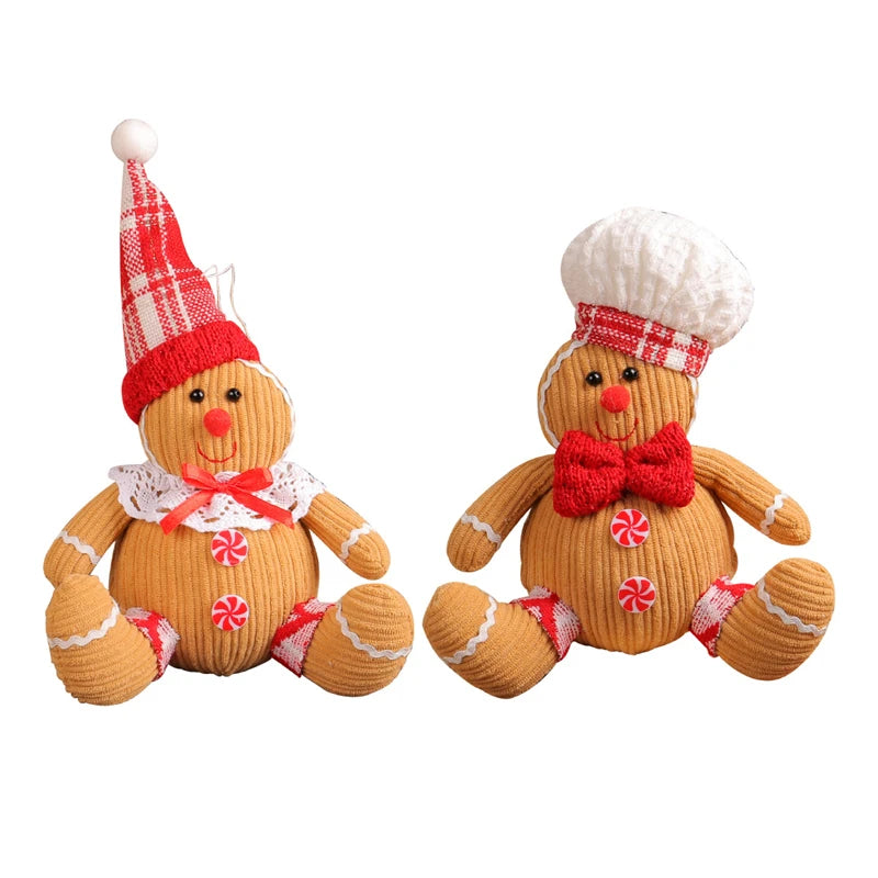 Kerst pop Gingerbread Man kerstboom hanger decoratie 2024