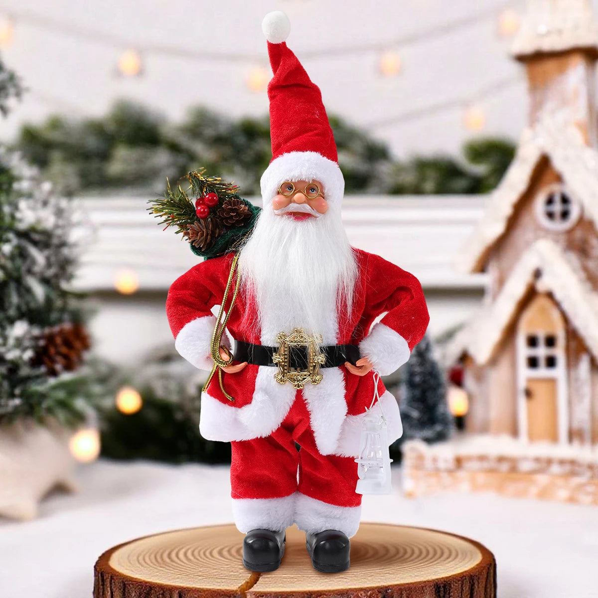 Kerst pop Kerstman kerstdecoratie ornament voor thuis en cadeau