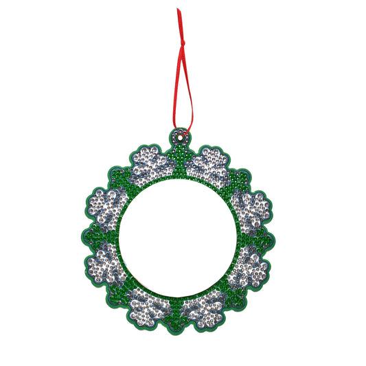Diamond Painting Kersthangers fotolijst kerstdecoratie set 4 stuks - SDZ006
