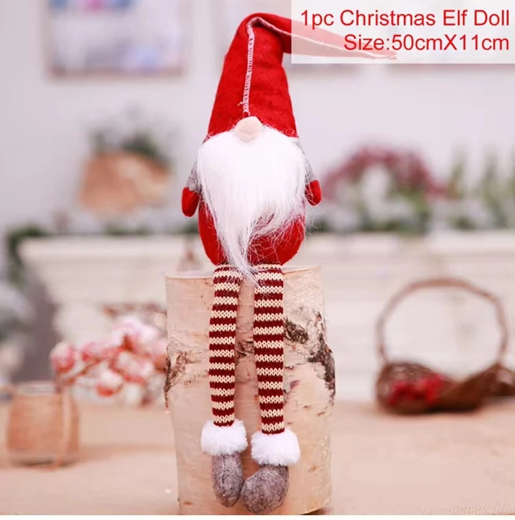 Kerst pop decoratie sfeervolle Scandinavische kerstversiering voor thuis