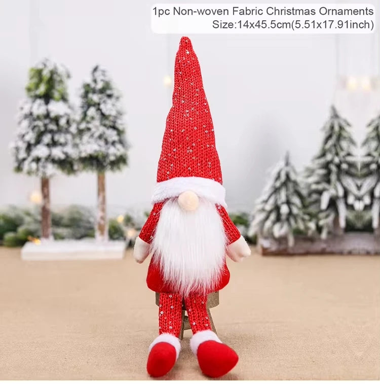 Kerst pop decoratie sfeervolle Scandinavische kerstversiering voor thuis
