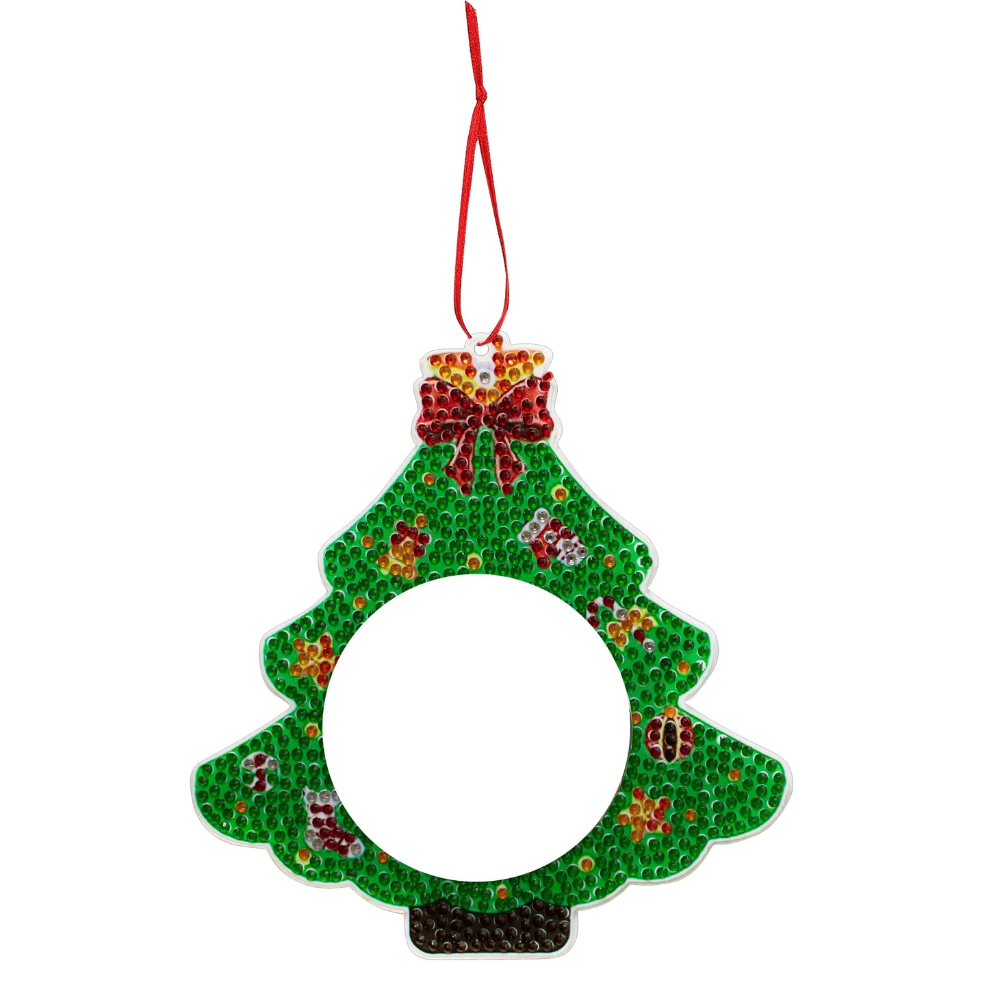 Diamond Painting Kersthangers fotolijst kerstdecoratie set 4 stuks - SDZ002