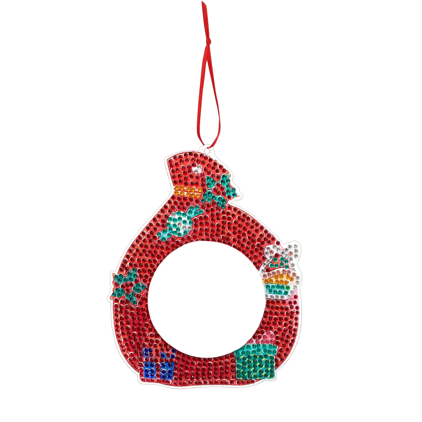 Diamond Painting Kersthangers fotolijst kerstdecoratie set 4 stuks - SDZ002