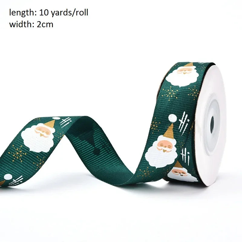 Kerst cadeauverpakking lint Merry Christmas voor feestelijke decoratie