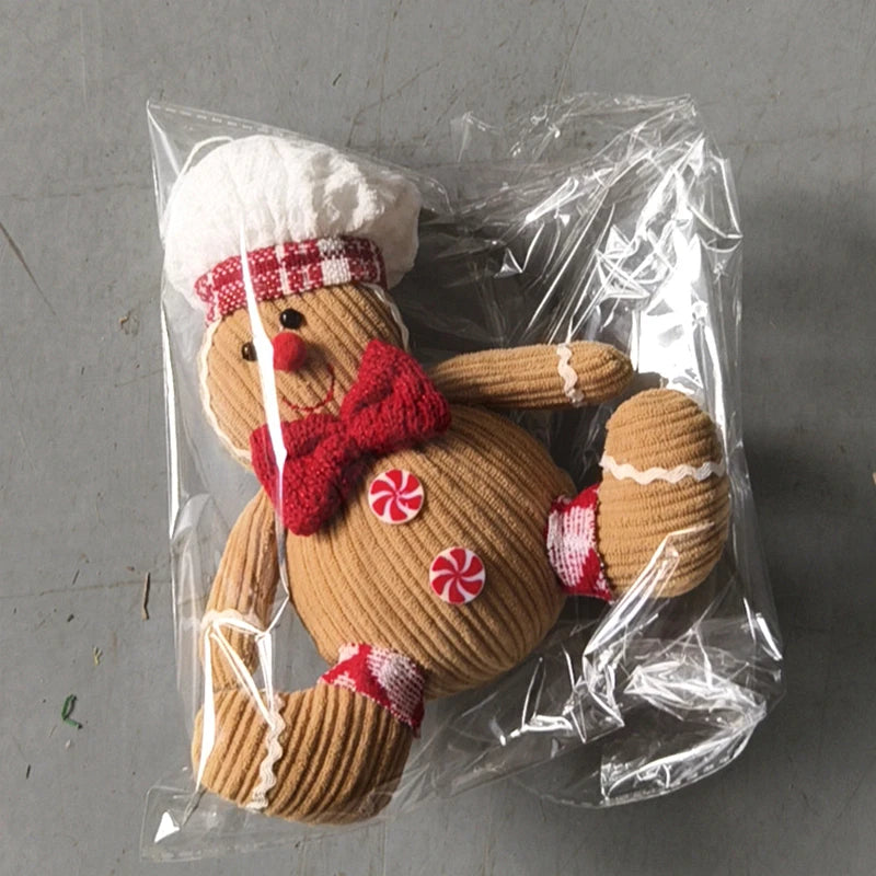Kerst pop Gingerbread Man kerstboom hanger decoratie 2024
