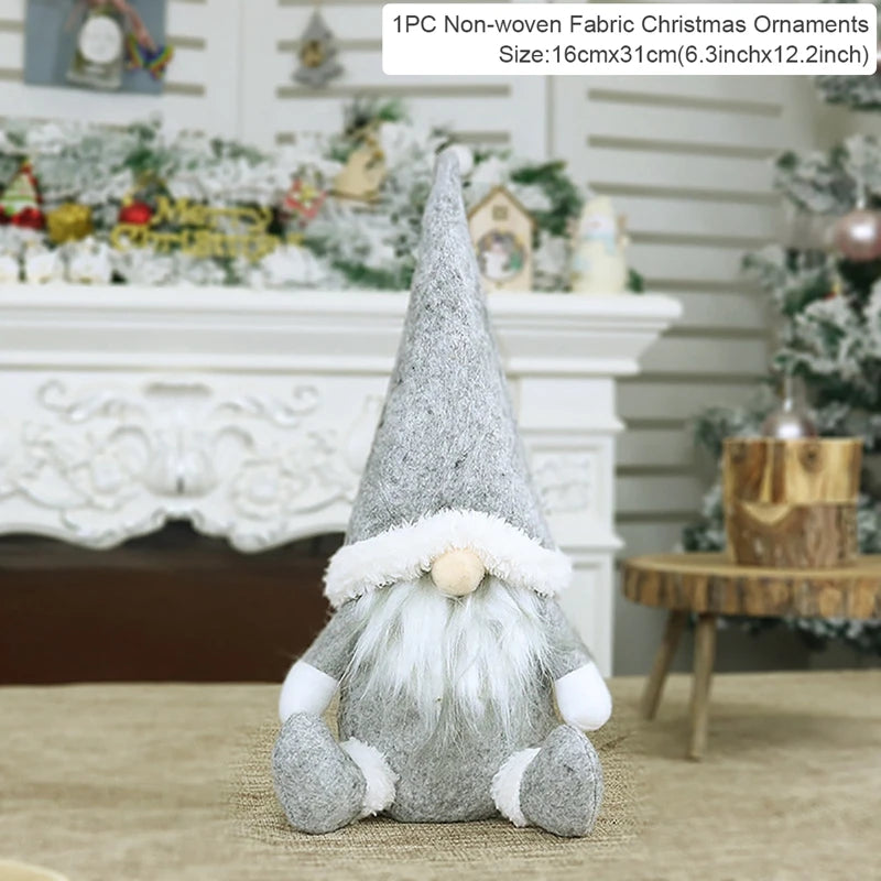 Kerst pop decoratie sfeervolle Scandinavische kerstversiering voor thuis