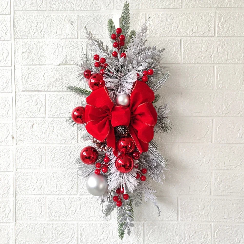 Kerst krans decoratieve guirlande voor deur, raam en muur