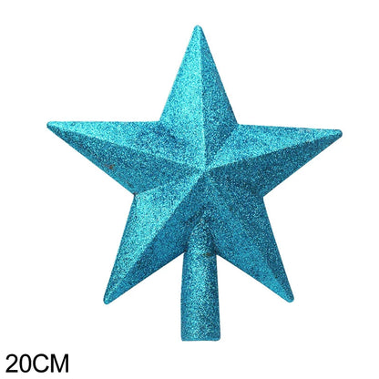 Kerstboom ornament ster – sprankelende piek voor feestelijke sfeer