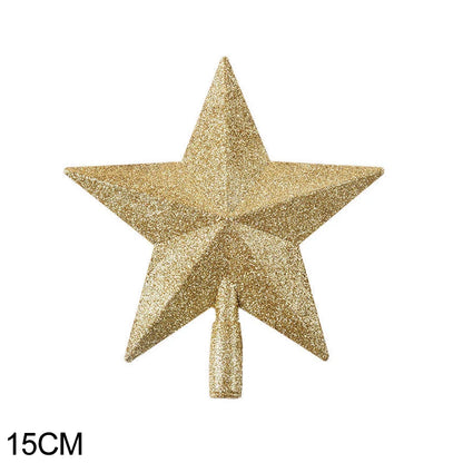 Kerstboom ornament ster – sprankelende piek voor feestelijke sfeer