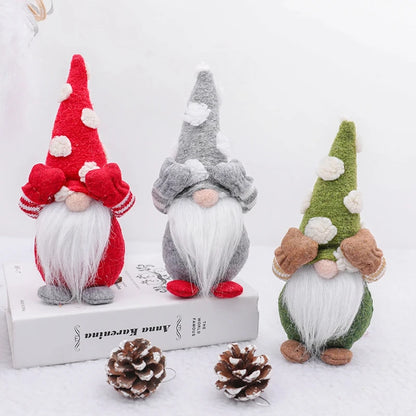 Kerst pop decoratie sfeervolle Scandinavische kerstversiering voor thuis