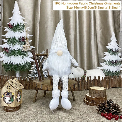 Kerst pop decoratie sfeervolle Scandinavische kerstversiering voor thuis