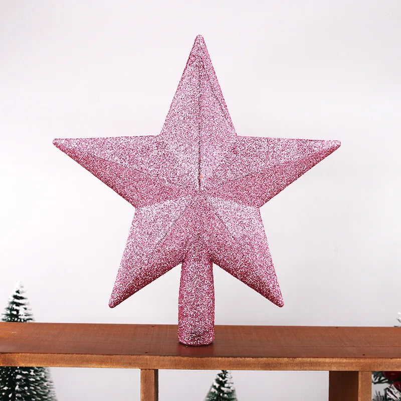 Kerstboom ornament ster – sprankelende piek voor feestelijke sfeer