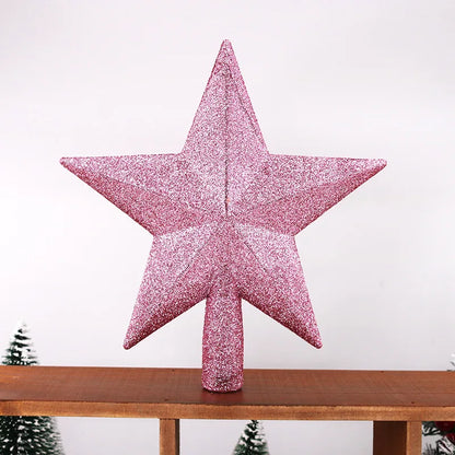 Kerstboom ornament ster – sprankelende piek voor feestelijke sfeer