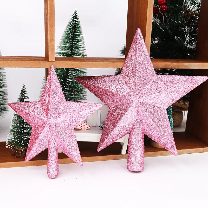 Kerstboom ornament ster – sprankelende piek voor feestelijke sfeer