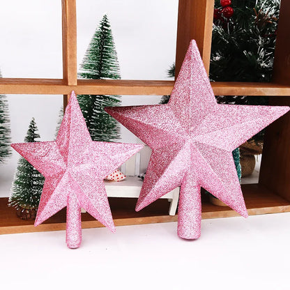 Kerstboom ornament ster – sprankelende piek voor feestelijke sfeer