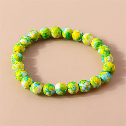 Kerst armband met kralen, rendier en kerstboom bedels voor dames